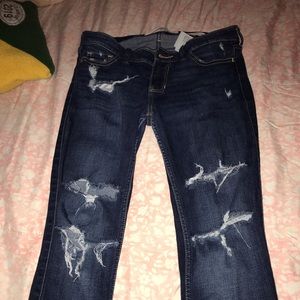 Hollister ripped jeans